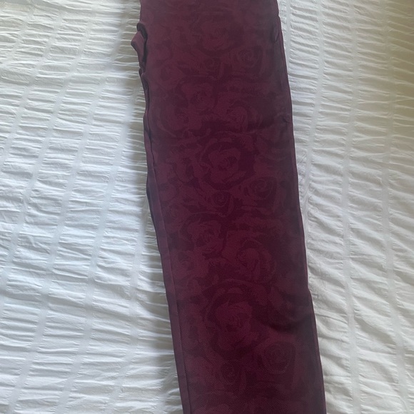 Spanx rose print 1/3 leggings - Picture 2 of 6